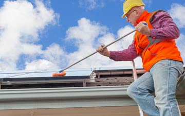 Llanfairyneubwll soft wash roof cleaning